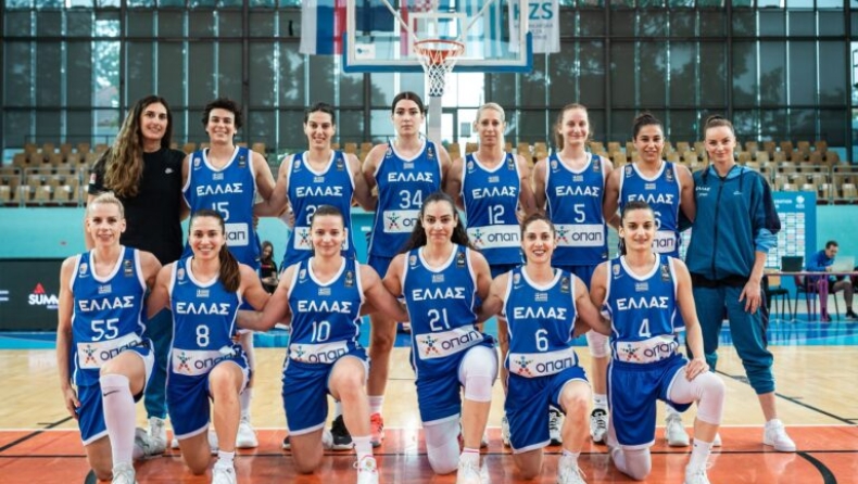 Ελλάδα – Κροατία 74-78: Νέα φιλική ήττα στο Μάριμπορ για την Εθνική Γυναικών