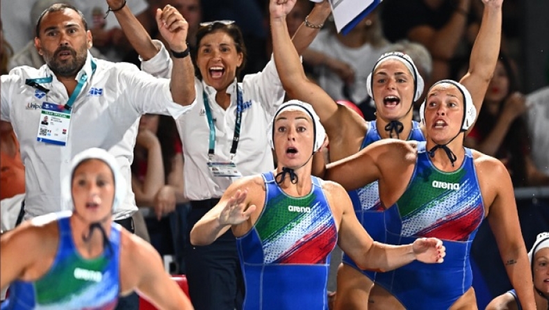 Παγκόσμιο πρωτάθλημα πόλο: Εύκολα στα ημιτελικά η Ιταλία, 17-7 τη Γαλλία
