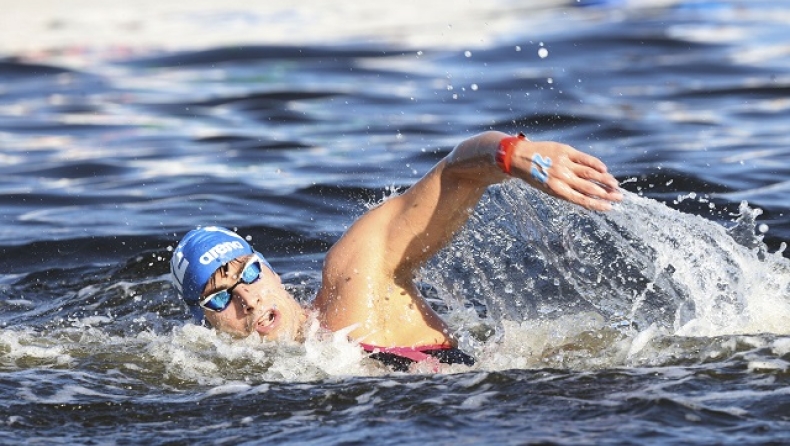 Παγκόσμιο Πρωτάθλημα Υγρού Στίβου: Σπουδαία εμφάνιση ο Κυνηγάκης στα 5χλμ. στο open water