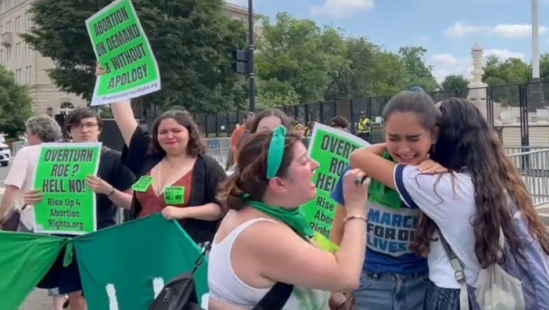 Σοκ από το Ανώτατο Δικαστήριο των ΗΠΑ: Καταργείται το δικαίωμα στην άμβλωση