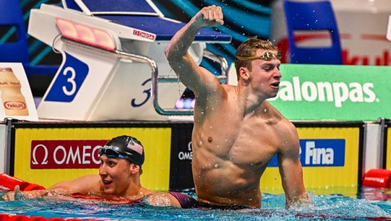 Παγκόσμιο Πρωτάθλημα Υγρού Στίβου: Ο Μαρσάν τη δεύτερη καλύτερη επίδοση όλων των εποχών στα 400μ. μικτή ατομική