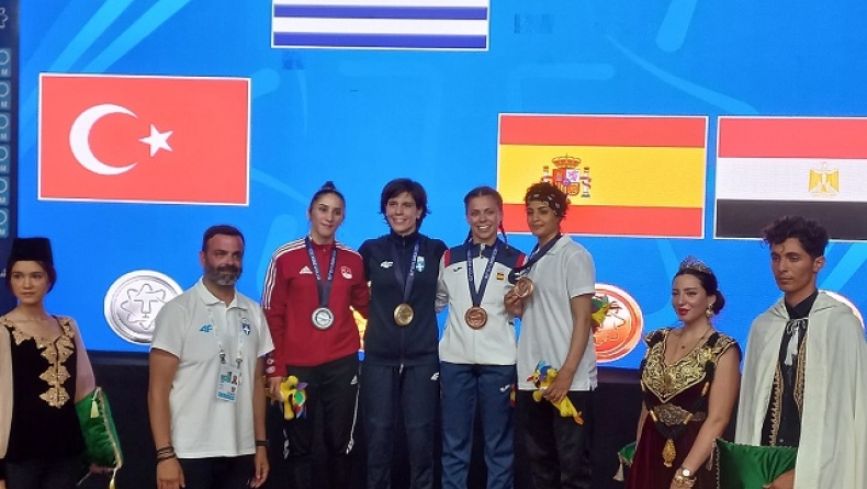 Μεσογειακοί Αγώνες: Χρυσό μετάλλιο η Πρεβολαράκη στο Οράν