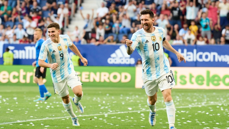 Μέσι - Αργεντινή: Πρώτη φορά πέντε γκολ με την Αλμπισελέστε και ξεπέρασε Πούσκας (vid)
