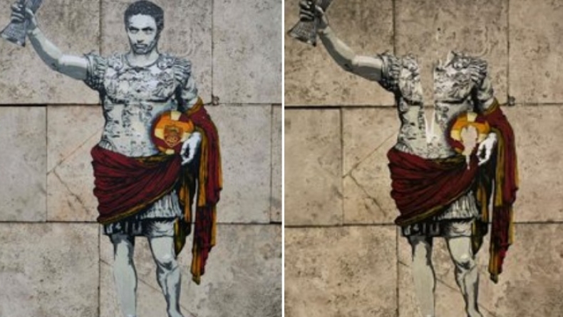 Ζοσέ Μουρίνιο: Κατέστρεψαν την τοιχογραφία του Πορτογάλου κόουτς