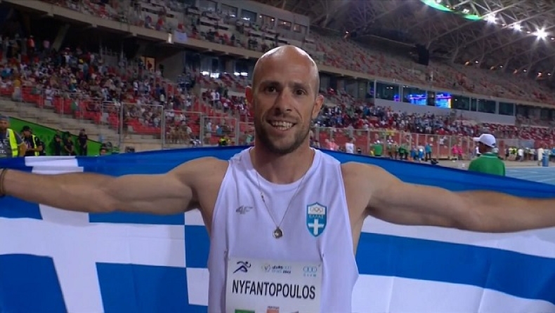 Μεσογειακοί Αγώνες: Χάλκινο ο Νυφαντόπουλος στα 100μ. στο Οράν