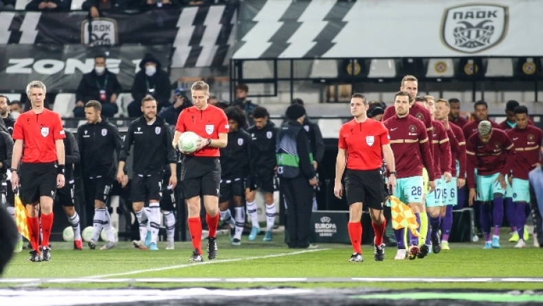 Ολυμπιακός: Ο Βέλγος Βισέρ θα διευθύνει το ματς με τη Σλόβαν Μπρατισλάβας