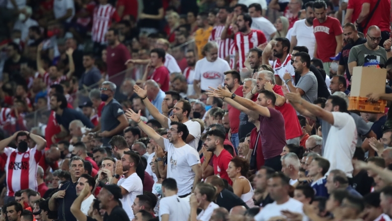 Ολυμπιακός – Μακάμπι: Αποδοκιμασίες στο ημίχρονο! 