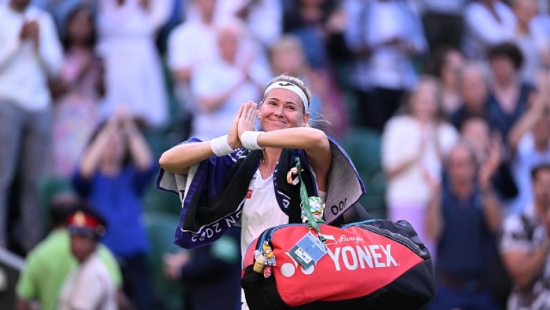  Wimbledon: Ο απίθανος πόντος ανάμεσα στην Μπουζκόβα και την Ζαμπέρ