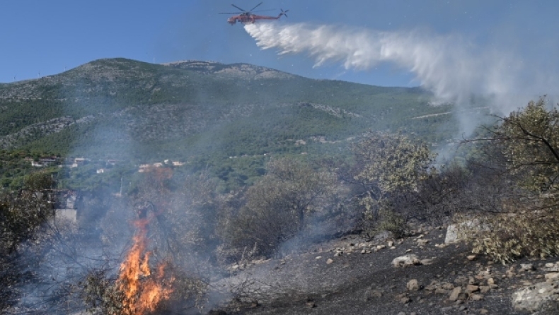 Ενημέρωση πυροσβεστικής: Η φωτιά στο Πόρτο Γερμενό παρουσιάζει σταθερή μείωση στο ρυθμό εξάπλωσής της (vid)