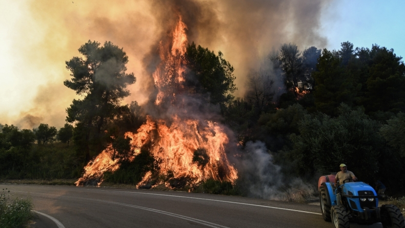 Πολύ υψηλός κίνδυνος πυρκαγιάς προβλέπεται αύριο για τις Περιφέρειες Αττικής, Στερεάς Ελλάδας και Βορείου Αιγαίου