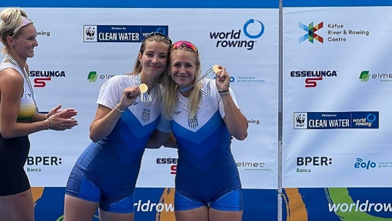 Κωπηλασία: Πρωταθλήτριες κόσμου Μπούρμπου και Φράγκου με παγκόσμιο ρεκόρ!