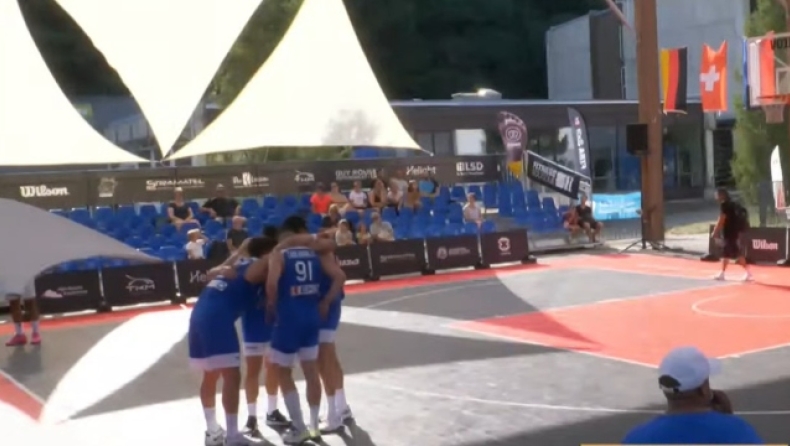 Εθνική Ανδρών 3×3 U21: Πρώτη νίκη για την Ελλάδα κόντρα στη Γερμανία
