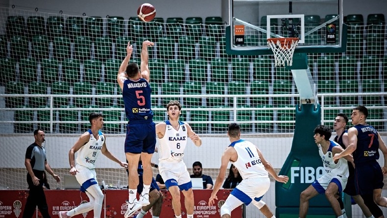 Ελλάδα - Σερβία 63-77: Ήττα στην δεύτερη αγωνιστική του Eurobasket της Σμύρνης