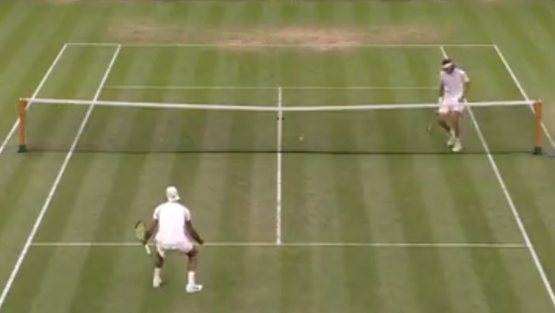 Wimbledon: Ο τελευταίος πόντος του Κύργιου με εξαιρετικό drop shot (vid)