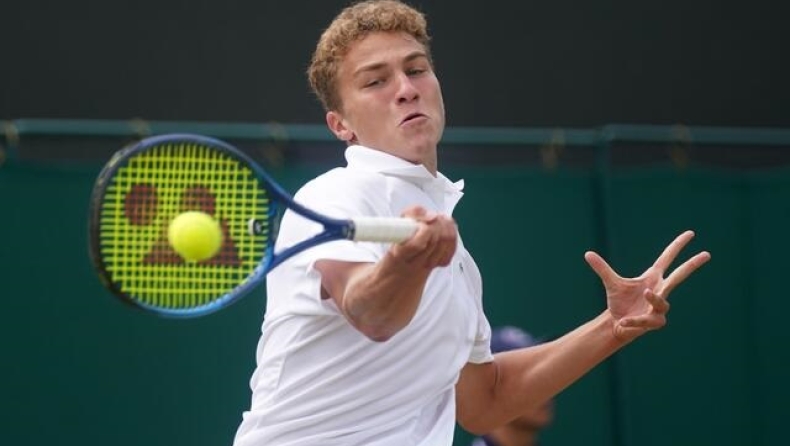 Wimbledon: Ο 18χρονος Καλίν Ιβανόφσκι έβγαλε το match point του τουρνουά