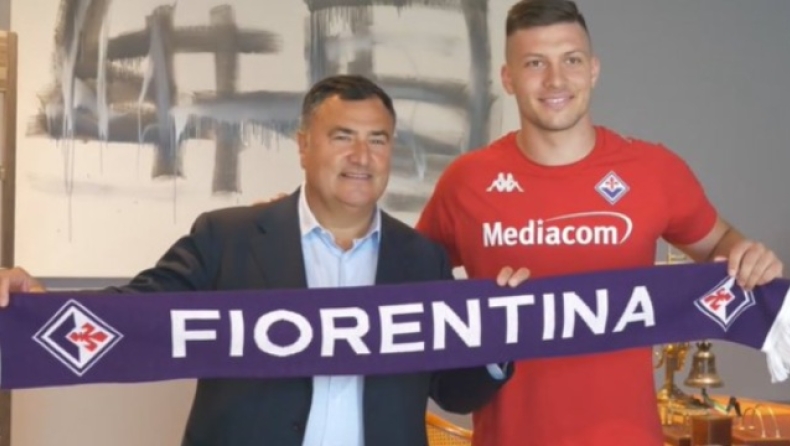 Φιορεντίνα: Επίσημα «Βιόλα» ο Γιόβιτς ως το 2024