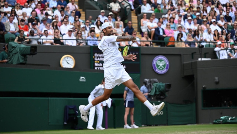 Κύργιος – Γκαρίν 3-0: Ο… τρελo-Νικ στα ημιτελικά του Wimbledon για πρώτη φορά στην καριέρα του
