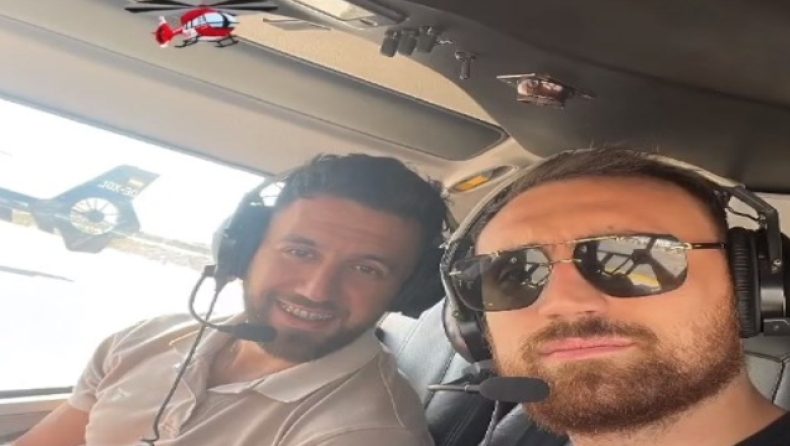 Μίτσιτς-Μιλουτίνοφ: Με ελικόπτερο στη Σύρο για το Aegeanball Festival
