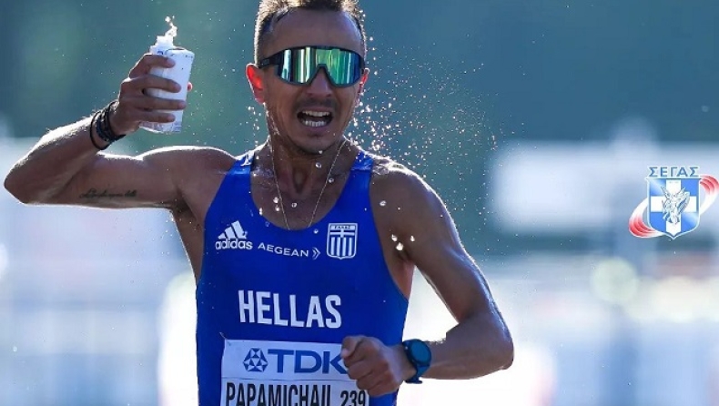 Παγκόσμιο Πρωτάθλημα Στίβου: Πανελλήνιο ρεκόρ ο Αλέξανδρος Παπαμιχαήλ στα 35 χλμ. βάδην