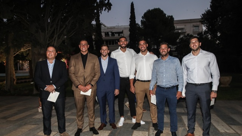 Εθνική Πόλο Ανδρών: Στο Προεδρικό Μέγαρο για τη γιορτή αποκατάστασης της Δημοκρατίας