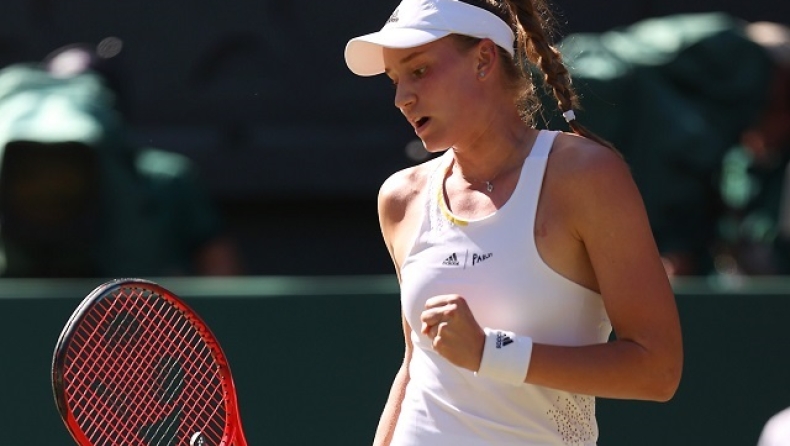Wimbledon: Η Ριμπάκινα κυρίαρχη επί της Χάλεπ στον ημιτελικό 