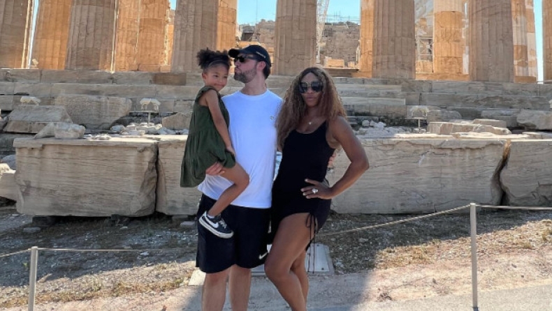 Σερένα Γουίλιαμς: Οικογενειακές διακοπές στην Αθήνα (vid)!