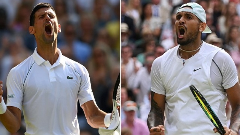 Wimbledon: Ο παλιός Τζόκοβιτς και ο νέος Κύργιος με θέα το τρόπαιο