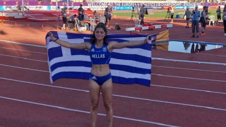 Ευρωπαϊκό Στίβου Κ18: Χρυσό η Ηλιάνα Τριανταφύλλου στο επί κοντώ 