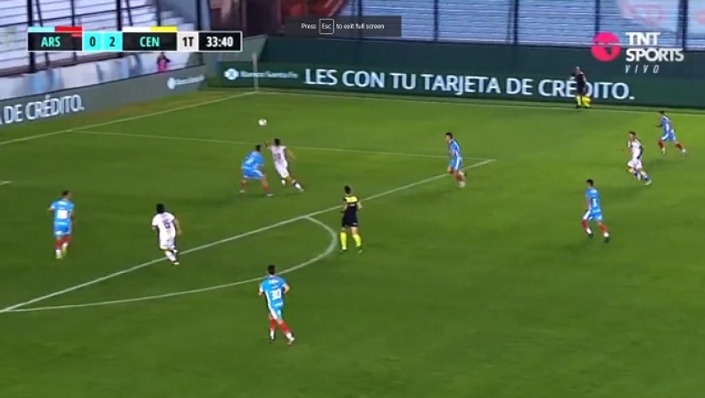 Τέβες: Ξανά τρελό γκολ ο 18χρονος Βέλιζ (vid)