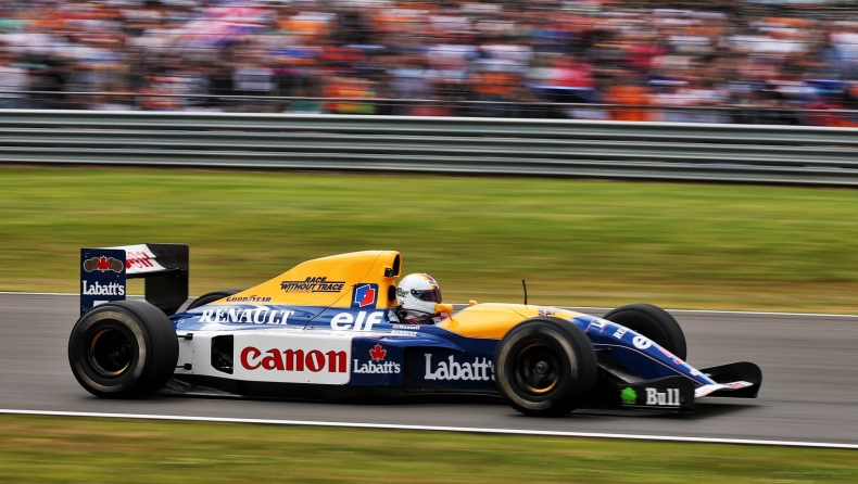 Formula 1: Ο Φέτελ οδήγησε τη Williams με την οποία ο Μάνσελ στέφθηκε πρωταθλητής το 1992 (vid)