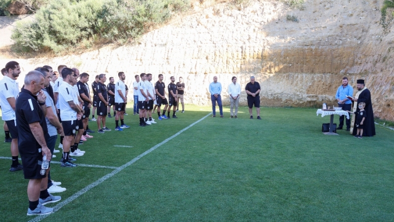 ΟΦΗ: Παρουσία Μπούση ο αγιασμός των Κρητικών