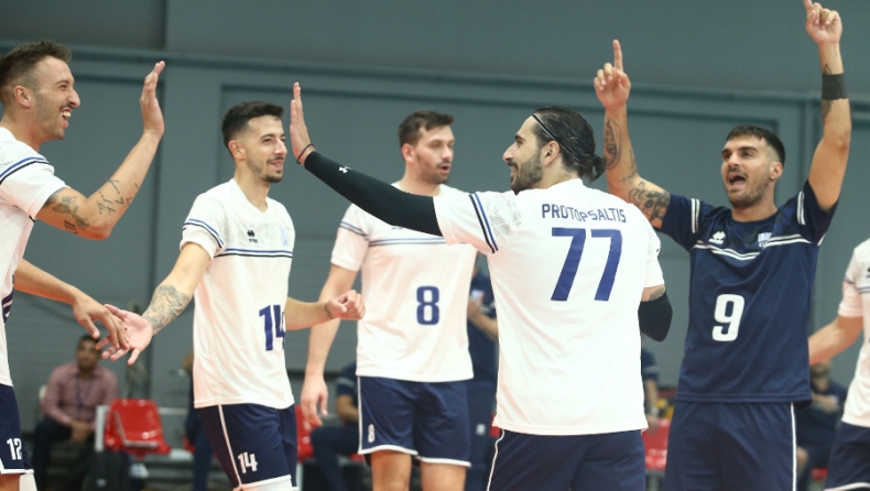 Ελλάδα – Κύπρος 3-0: Και η επέλαση προς το Eurovolley συνεχίζεται... (vids)