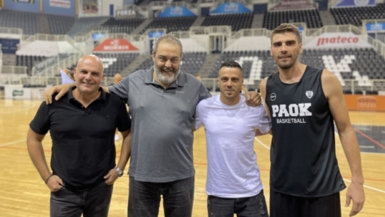 Με Βιεϊρίνια η προπόνηση του μπασκετικού ΠΑΟΚ