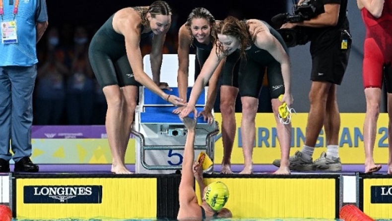 Κολύμβηση: Παγκόσμιο ρεκόρ η 4Χ200μ. της Αυστραλίας
