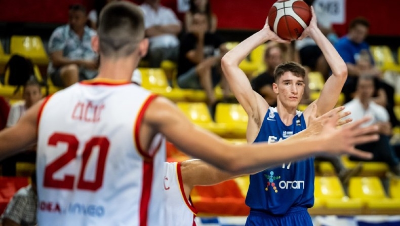Μαυροβούνιο-Ελλάδα 45-79: Εκκωφαντική η Εθνική Παίδων που έγραψε το 3/3 στο Eurobasket U16