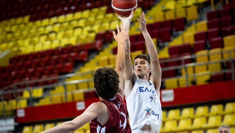 Ελλάδα-Λετονία 84-62: Πρόκριση στα προημιτελικά για τη σαρωτική αλλά και... μισή Εθνική Παίδων 