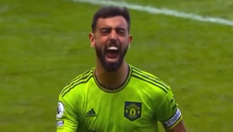 Σαουθάμπτον- Μάντσεστερ Γιουνάιτεντ: Άψογο τελείωμα του Μπρούνο Φερνάντες για το 1-0 της ομάδας του (vid)