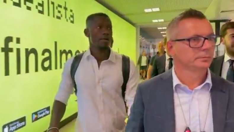 Καμαρά: Έφτασε στη Ρώμη και υπογράφει τον δανεισμό από τον Ολυμπιακό (vid)