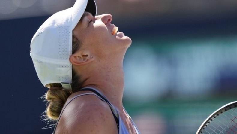 Χάλεπ: Αποχαιρέτησε νωρίς το US Open