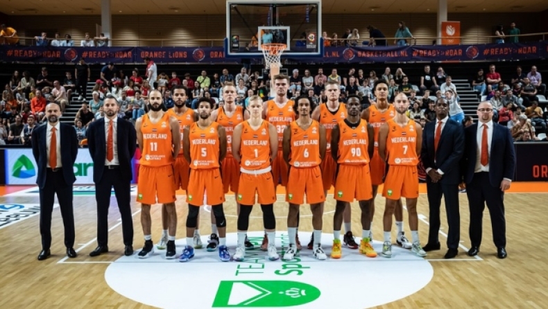 Ολλανδία: Με τον Φράνκε του ΠΑΟΚ η 12άδα για Eurobasket