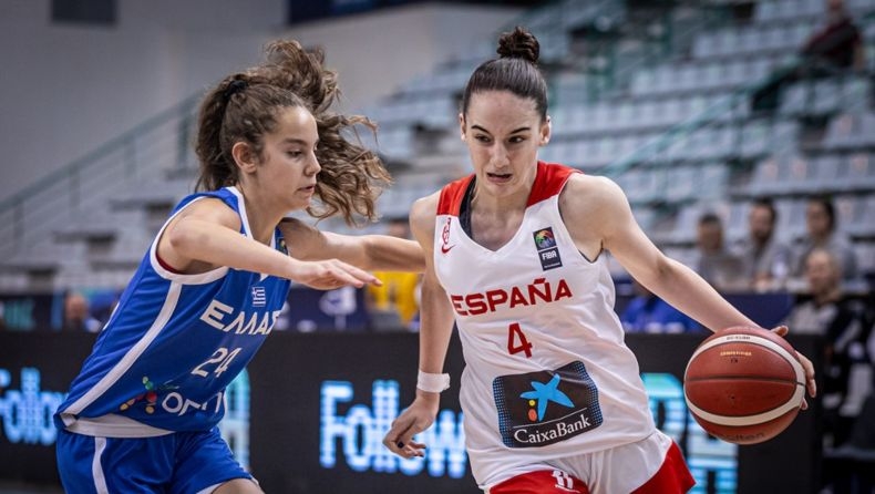 Ισπανία-Ελλάδα 74-50: Κατάρρευση και αποκλεισμός για την Εθνική Κορασίδων