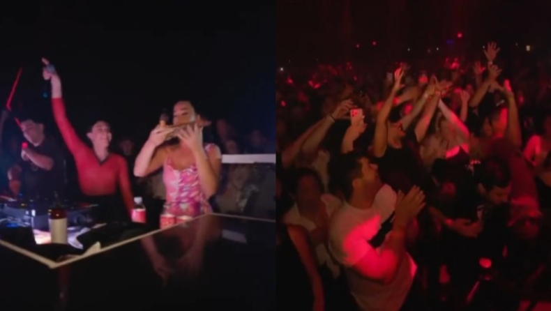 Σάλος με την Katy Perry που πετούσε πίτσα στον κόσμο μέσα στο club: «Τυπική πλούσια» (vid)