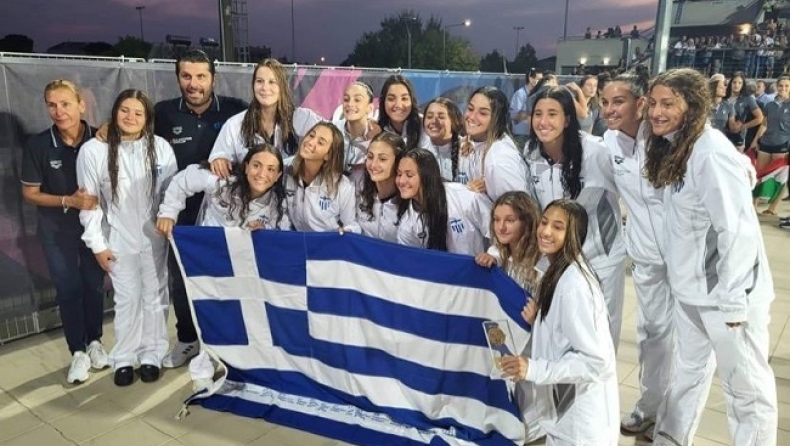 Παγκόσμιο πόλο κορασίδων: Στη 2η θέση του κόσμου η Ελλάδα στη Λάρισα 