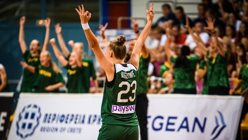 Eurobasket U18: Πρωταθλήτρια η Λιθουανία στις Νεάνιδες, 75-78 την Ισπανία