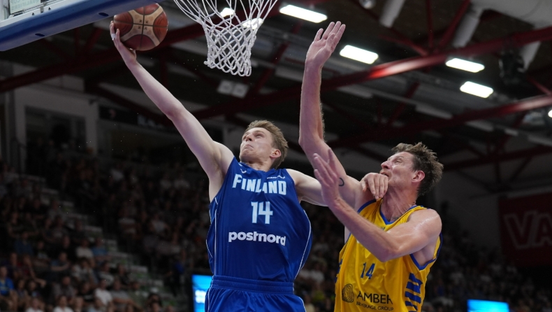 Φινλανδία - Ουκρανία 97-94: Η αντίπαλος της Εθνικής στο EuroBasket υποτάχθηκε στους... 42 πόντους του Μάρκανεν