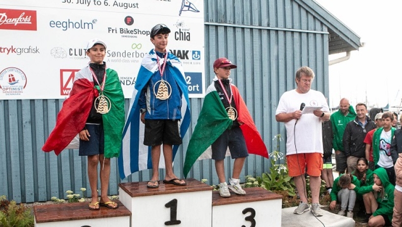 Ιστιοπλοΐα: Πρωταθλητής Ευρώπης ο Παναγόπουλος στα Οπτιμιστ!