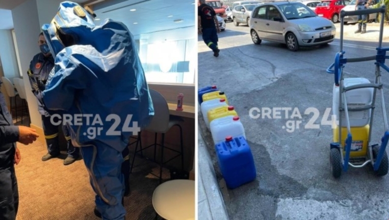 Αντί για χλώριο έβαλαν υδροχλωρικό οξύ σε πισίνα ξενοδοχείου στην Κρήτη