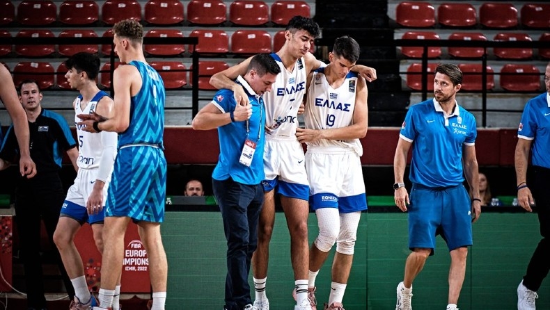 Εθνική Εφήβων: Διάστρεμμα ο Σαμοντούροβ, τέλος από το Eurobasket