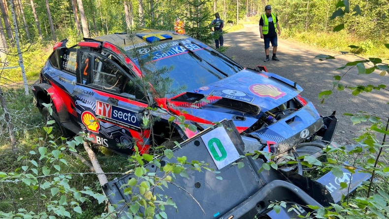 WRC, Ράλλυ Φινλανδίας: Οι τούμπες και η κραυγή του Σόλμπεργκ (vid)