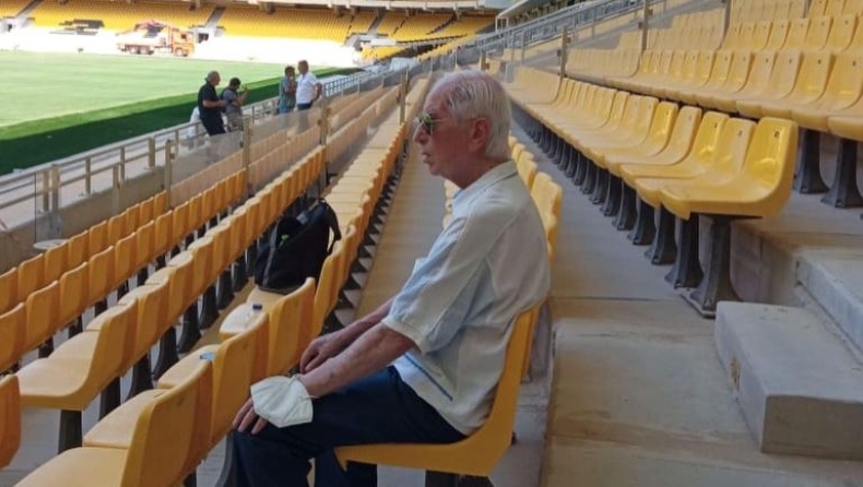 ΑΕΚ: Στην OPAP Arena ο Σταματιάδης μία ημέρα μετά τα 87α γενέθλιά του